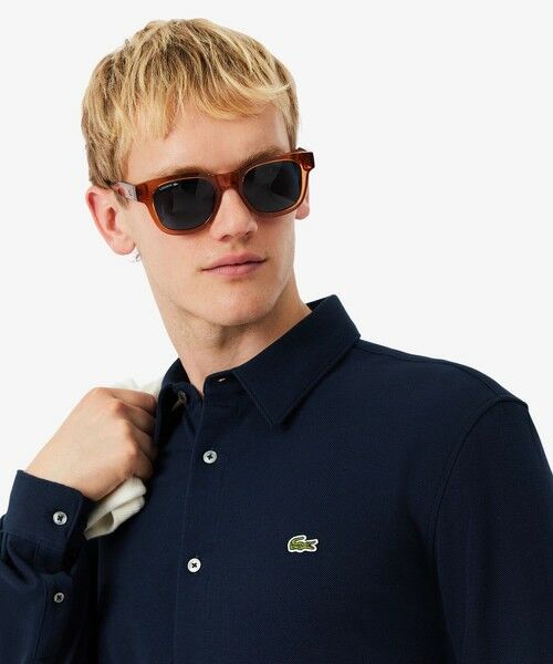LACOSTE / ラコステ シャツ・ブラウス | スリムフィット鹿の子地シャツ | 詳細7