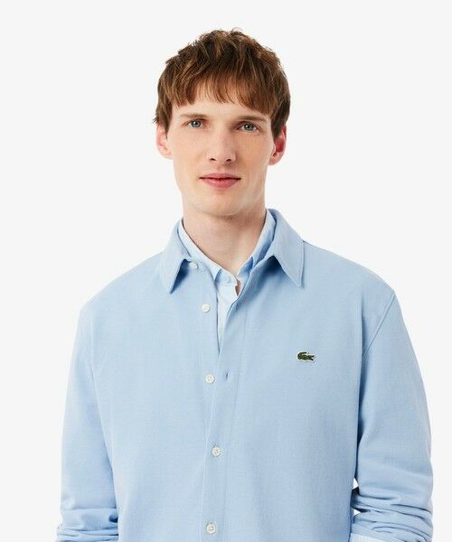 LACOSTE / ラコステ シャツ・ブラウス | スリムフィット鹿の子地シャツ | 詳細13