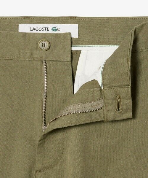 LACOSTE / ラコステ チノ・ワークパンツ | レギュラーフィットテーパードストレッチチノパンツ | 詳細7