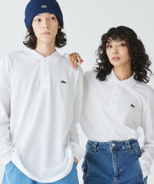 LACOSTE / ラコステ ポロシャツ | オリジナルフィット 長袖 ポロシャツ（ホワイト）