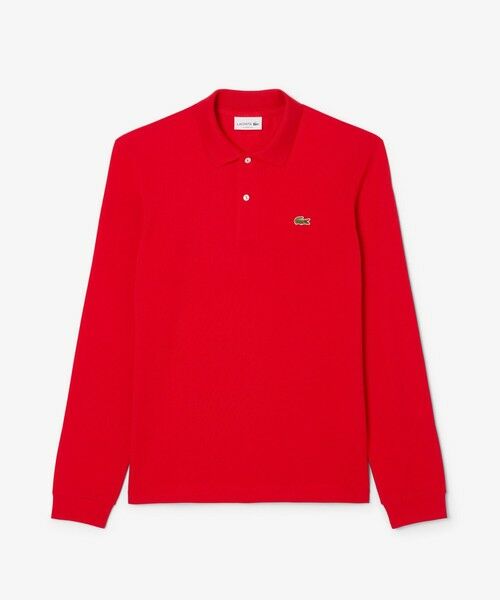 LACOSTE / ラコステ ポロシャツ | オリジナルフィット 長袖 ポロシャツ（レッド）