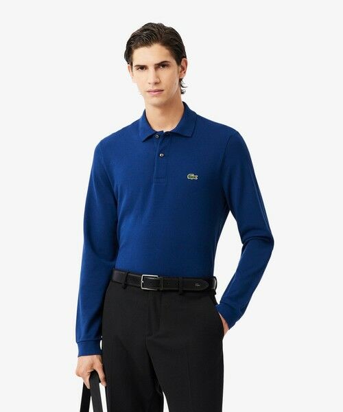 LACOSTE / ラコステ ポロシャツ | オリジナルフィット 長袖 ポロシャツ（ダークブルー）