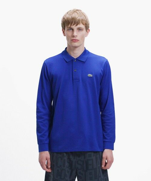 LACOSTE / ラコステ ポロシャツ | オリジナルフィット 長袖 ポロシャツ(ロイヤルブルー)