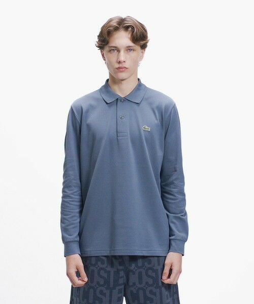 LACOSTE / ラコステ ポロシャツ | オリジナルフィット 長袖 ポロシャツ(グレー)