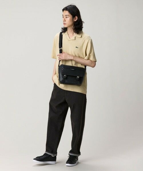 LACOSTE / ラコステ ショルダーバッグ | オシアン レザーフラップ ショルダーバッグ | 詳細4