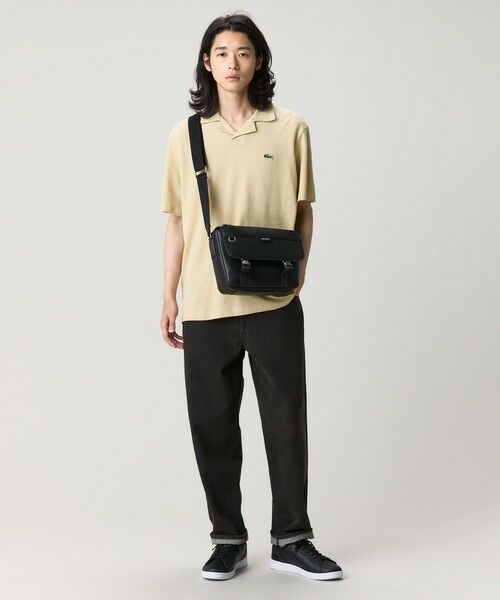 LACOSTE / ラコステ ショルダーバッグ | オシアン レザーフラップ ショルダーバッグ | 詳細5