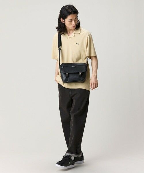 LACOSTE / ラコステ ショルダーバッグ | オシアン レザーフラップ ショルダーバッグ | 詳細6