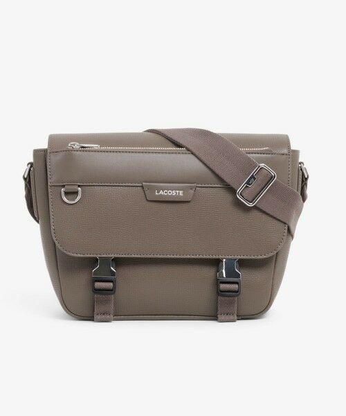 LACOSTE / ラコステ ショルダーバッグ | オシアン レザーフラップ ショルダーバッグ | 詳細8