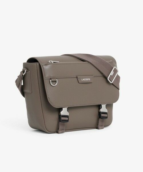 LACOSTE / ラコステ ショルダーバッグ | オシアン レザーフラップ ショルダーバッグ | 詳細10