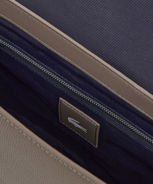 LACOSTE / ラコステ ショルダーバッグ | オシアン レザーフラップ ショルダーバッグ | 詳細11