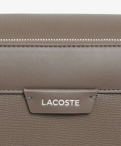 LACOSTE / ラコステ ショルダーバッグ | オシアン レザーフラップ ショルダーバッグ | 詳細12
