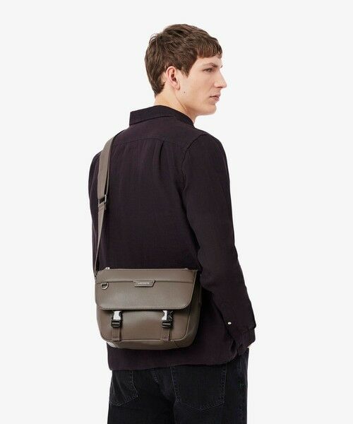 LACOSTE / ラコステ ショルダーバッグ | オシアン レザーフラップ ショルダーバッグ | 詳細13