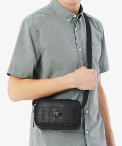 LACOSTE / ラコステ ショルダーバッグ | モノグラム コンビネーションレポーターバッグ