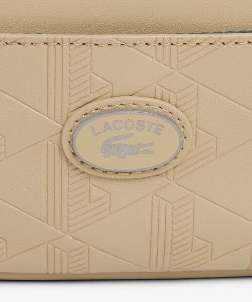 LACOSTE / ラコステ ショルダーバッグ | モノグラム コンビネーションレポーターバッグ | 詳細12