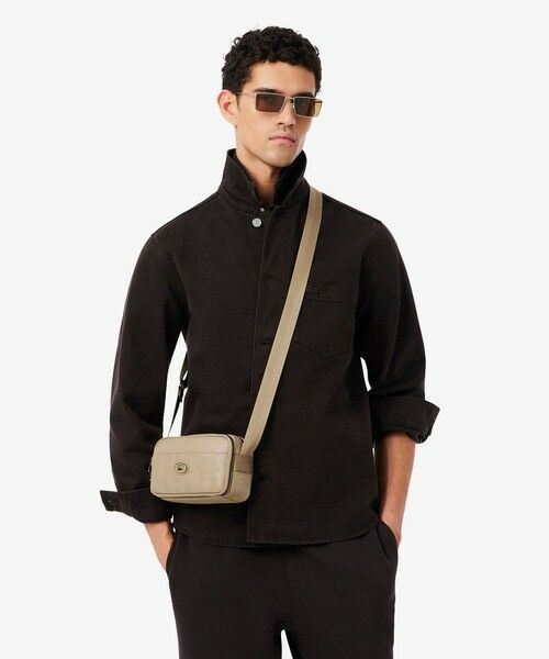 LACOSTE / ラコステ ショルダーバッグ | モノグラム コンビネーションレポーターバッグ | 詳細13