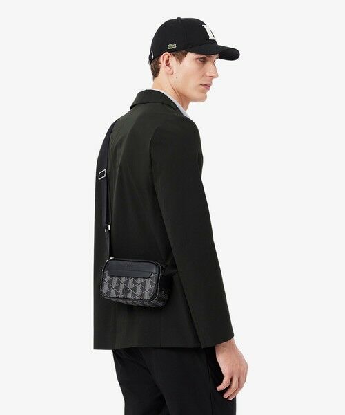 LACOSTE / ラコステ ショルダーバッグ | ザ ブレンド モノグラムコンビレポーターバッグ | 詳細6