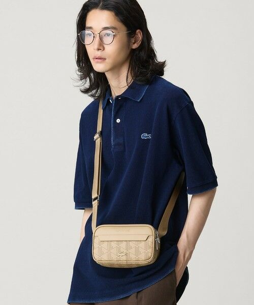 LACOSTE / ラコステ ショルダーバッグ | ザ ブレンド モノグラムコンビレポーターバッグ / ショルダーバッグ | 詳細12