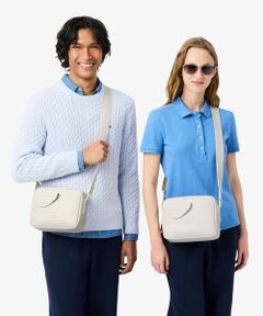 LACOSTE / ラコステ ショルダーバッグ | クラブ ラコステ グレインレザー コンパクトショルダーバッグ