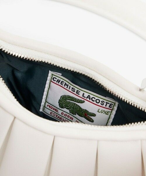 LACOSTE / ラコステ ハンドバッグ | ランラン レザープリーツトートミニバッグ | 詳細3