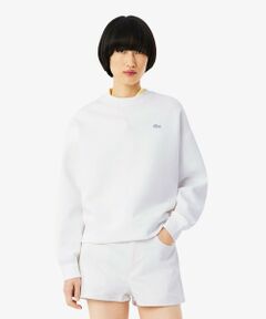 LACOSTE / ラコステ スウェット | オーバーサイズダブルフェイスジャージ クルーネックスウェットシャツ