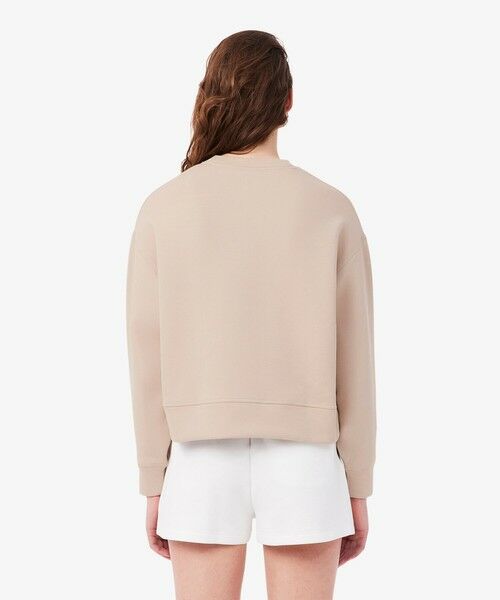 LACOSTE / ラコステ スウェット | オーバーサイズダブルフェイスジャージ クルーネックスウェットシャツ | 詳細7