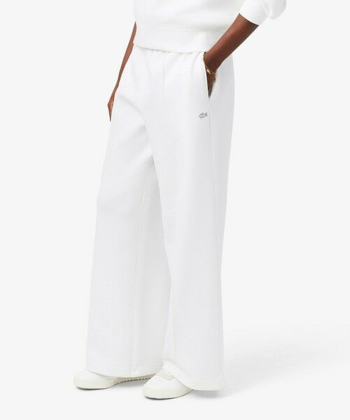 LACOSTE / ラコステ チノ・ワークパンツ | ワイドレッグ スムーススウェットトラックパンツ / プリーツワイドパンツ | 詳細2