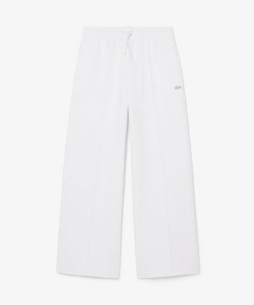 LACOSTE / ラコステ チノ・ワークパンツ | ワイドレッグ スムーススウェットトラックパンツ / プリーツワイドパンツ | 詳細4