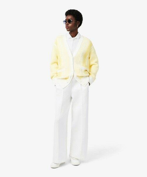 LACOSTE / ラコステ チノ・ワークパンツ | ワイドレッグ スムーススウェットトラックパンツ / プリーツワイドパンツ | 詳細8