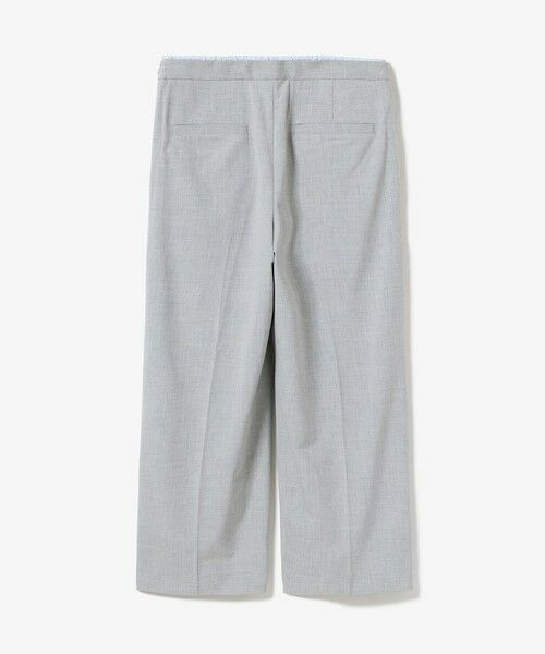 LACOSTE / ラコステ その他パンツ | レイヤードウエストタックワイドスラックスパンツ | 詳細15