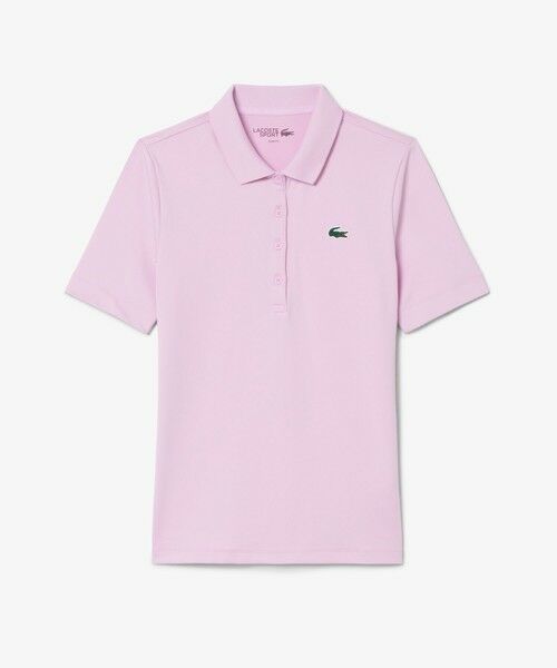 LACOSTE / ラコステ ポロシャツ | UVカット スリムフィットUVプロテクトウルトラドライゴルフポロシャツ（ピンク）