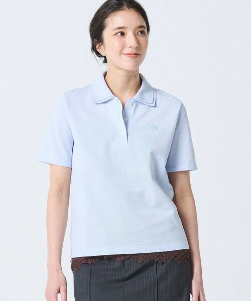 LACOSTE / ラコステ ポロシャツ | ダブルカラー鹿の子鹿の子ポロシャツ | 詳細1