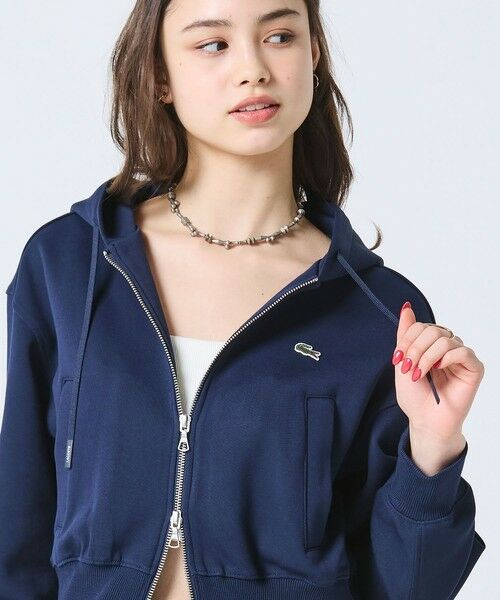LACOSTE / ラコステ パーカー | ダブルフェイスジャージジップフーディー | 詳細2