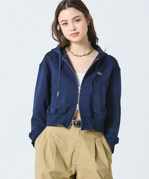 LACOSTE / ラコステ パーカー | ダブルフェイスジャージジップフーディー | 詳細3