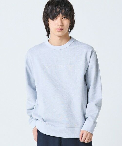 LACOSTE / ラコステ スウェット | メランジカラー ヘザー クルーネックスウェット | 詳細8