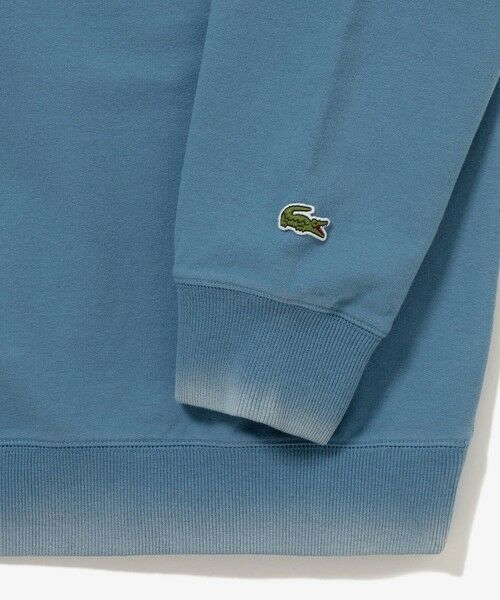 LACOSTE / ラコステ スウェット | ヴィンテージエフェクト ロゴクルーネックスウェット | 詳細7