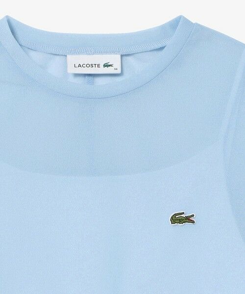 LACOSTE / ラコステ Tシャツ | レイヤードシアートップス キャミソール付き | 詳細10