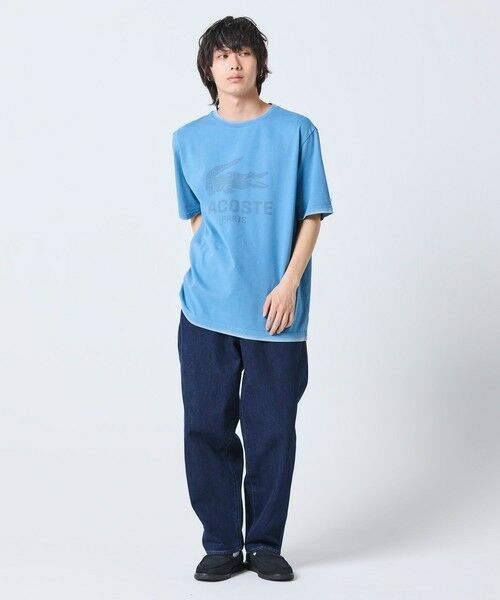 LACOSTE / ラコステ Tシャツ | ヴィンテージエフェクト ロゴTシャツ | 詳細10