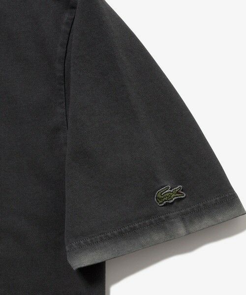 LACOSTE / ラコステ Tシャツ | ヴィンテージエフェクト ロゴTシャツ | 詳細19