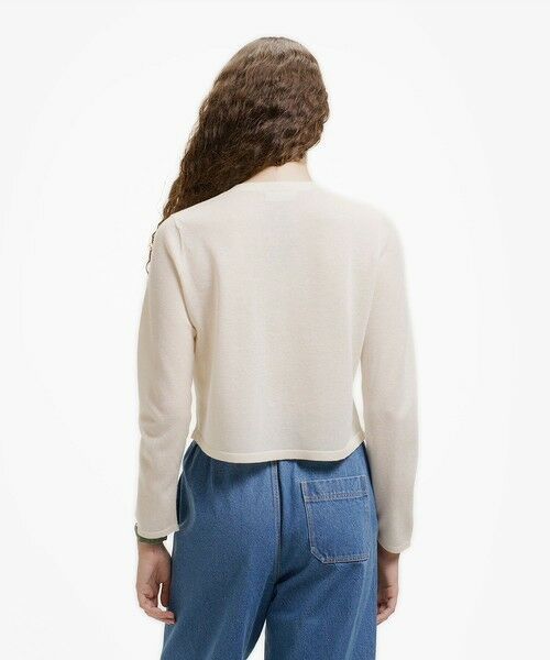 LACOSTE / ラコステ カーディガン・ボレロ | 丸首ラメニットカーディガン | 詳細2