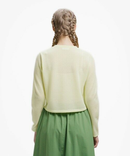 LACOSTE / ラコステ カーディガン・ボレロ | 丸首ラメニットカーディガン | 詳細12