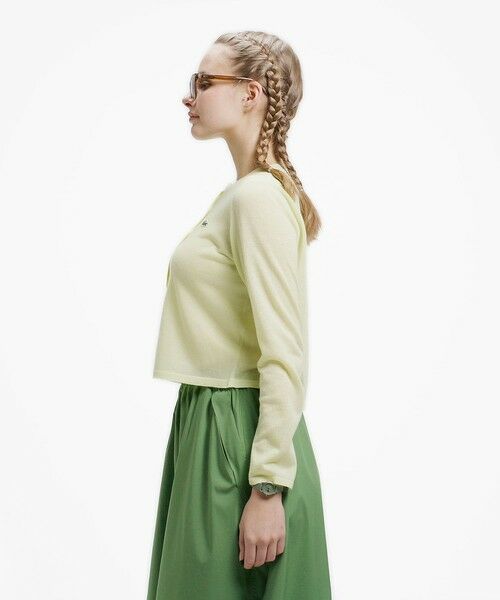 LACOSTE / ラコステ カーディガン・ボレロ | 丸首ラメニットカーディガン | 詳細13