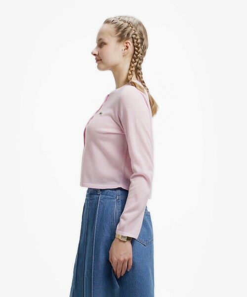 LACOSTE / ラコステ カーディガン・ボレロ | 丸首ラメニットカーディガン | 詳細18