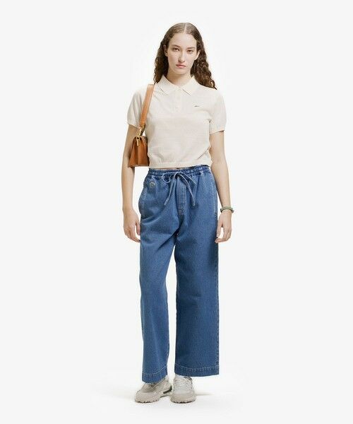 LACOSTE / ラコステ ポロシャツ | シアーラメニットポロシャツ | 詳細4