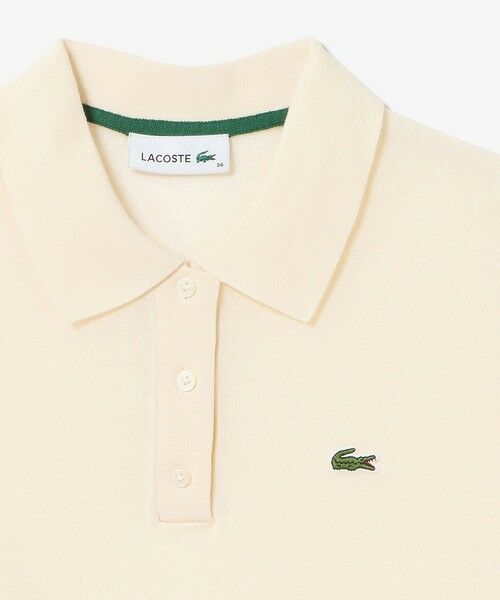 LACOSTE / ラコステ ポロシャツ | シアーラメニットポロシャツ | 詳細6