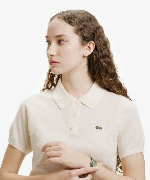 LACOSTE / ラコステ ポロシャツ | ラメニットポロシャツ | 詳細2