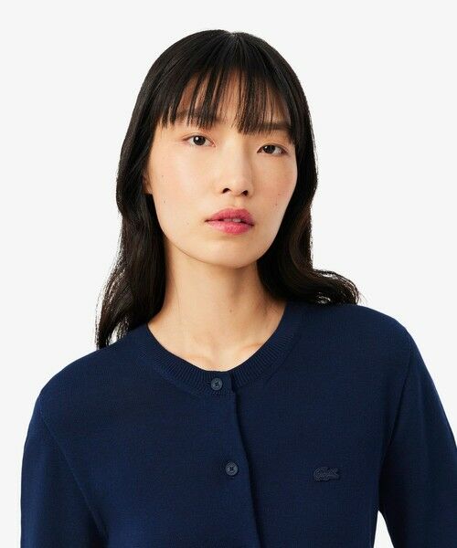 LACOSTE / ラコステ カーディガン・ボレロ | シームレス3Dニットカーディガン | 詳細1