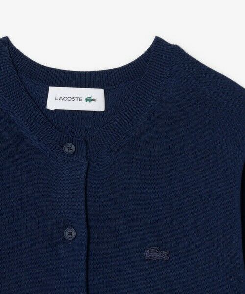 LACOSTE / ラコステ カーディガン・ボレロ | シームレス3Dニットカーディガン | 詳細4