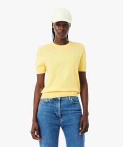 LACOSTE / ラコステ ニット・セーター | シームレス3Dニット半袖セーター