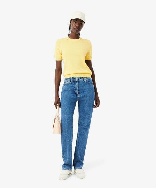 LACOSTE / ラコステ ニット・セーター | シームレス3Dニット半袖セーター | 詳細3