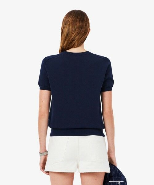 LACOSTE / ラコステ ニット・セーター | シームレス3Dニット半袖セーター | 詳細5